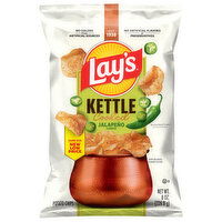 Lay's Kettle Cooked Jalapeno Flavored Potato Chips - 8 Ounce