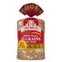 Oroweat Oroweat Whole Grains 12 Grain Bread, 24 oz - 24 Ounce