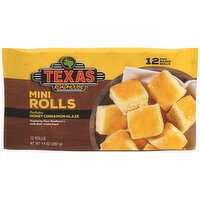 Texas Roadhouse Mini Rolls, 12 Rolls, 14 oz. Package - 12 Each