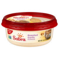 Sabra Hummus, Roasted Garlic, Family Size, 17 Ounce