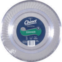 Chinet Plates, Dinner, 10 Inch - 16 Each