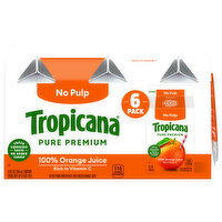 Tropicana Pure Premium No Pulp Orange Juice - 6 Each