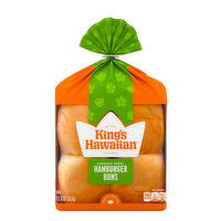 King's Hawaiian Original Hawaiian Sweet Hamburger Buns, 8 Count