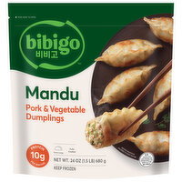 Bibigo Mandu Pork & Vegetable Dumplings