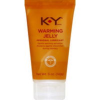 K-Y Personal Lubricant, Warming Jelly, 5 Ounce