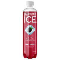 Sparkling Ice Zero Sugar Black Raspberry Flavored Sparkling Water - 17 Fluid ounce