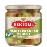 Bertolli Mediterranean Medley Pitted Seasoned Olives - 11.6 Ounce