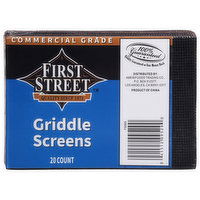 First Street Griddle Screens, Commercial Grade, 20 Each