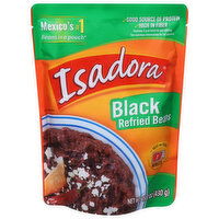 Isadora Refried Beans, Black - 15.2 Ounce