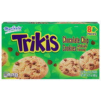 Marinela Cookies, Chocolate Chip, Trikis, 8 Packs - 8 Each