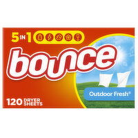 Bounce Dryer Sheets, 120 Ct, Outdoor Fresh, 120 Each