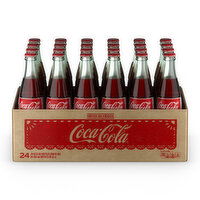 Coca-Cola Mexican Coke Soda Soft Drink, Cane Sugar, 12 fl oz, 24 Each