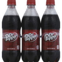 Dr Pepper Soda, 6 Each