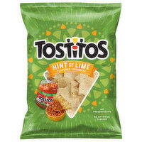 Tostitos Tortilla Chips, Hint of Lime Flavored, Triangles