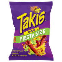 Takis Tortilla Chips, Fuego, Extreme, Fiesta Size - 17 Ounce