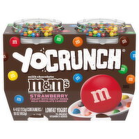 YoCrunch Strawberry with Mini M&Ms Low Fat Yogurt