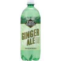 First Street Soda, Ginger Ale - 33.8 Ounce