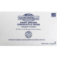 Ghirardelli Gourmet Powder, Sweet Ground, Chocolate & Cocoa - 30 Pound