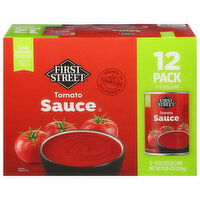 First Street Sauce, Tomato, 12 Pack - 12 Each