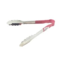 Alegacy Tongs Red 9.5in - 1 Each