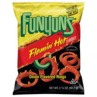 Funyuns Onion Flavored Rings, Flamin' Hot Flavored, 2.125 Ounce