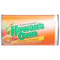 Hawaiis Own Juice Beverage, Blended, Mango Orange - 12 Fluid ounce