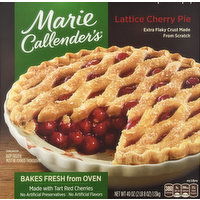 Marie Callender's Pie, Lattice Cherry - 40 Ounce