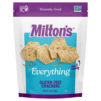 Milton's Crackers, Gluten Free, Everything - 4.5 Ounce