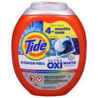 Tide + Detergent, Ultra Oxi White + Bright - 45 Each