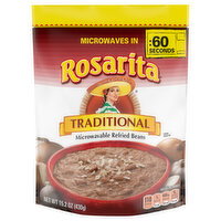 Rosarita Microwavable Traditional Refried Beans