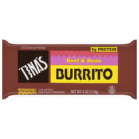 Tina's Beef & Bean Burrito