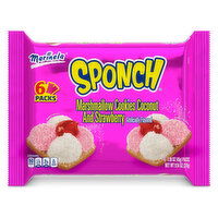 Marinela Shelf-Stable Coconut and Strawberry Marshmallow Cookies, 6 packs, 9.54 oz - 6 Each