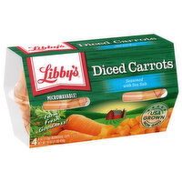 Libby's Carrots, Diced - 4 Each