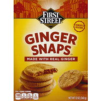 First Street Ginger Snaps - 12 Ounce