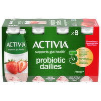 Activia Yogurt Drink, Strawberry, Low Fat, 24.8 Ounce