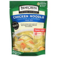 Bear Creek Country Kitchens Soup Mix, Chicken Noodle Flavored, Family Size, 9.3 Ounce