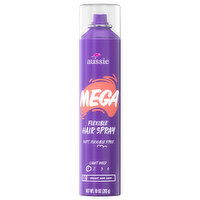 Aussie Hair Spray, Flexible, Light Hold, 10 Ounce