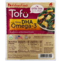 House Foods Tofu, with 32 mg DHA Omega-3 - 12 Ounce