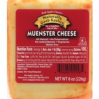 Red Apple Cheese Cheese, Muenster - 8 Ounce