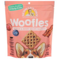 Newman's Own Dog Treats, Bacon & Berry Recipe Waffles - 10 Ounce