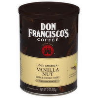 Don Francisco's Coffee, 100% Arabica, Medium Roast, Vanilla Nut, 12 Ounce