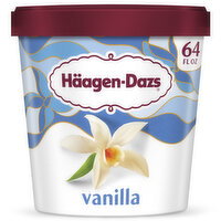Haagen-Dazs Ice Cream, Vanilla - 0.5 Gallon