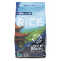 Lotus Foods Rice, Heirloom, Forbidden, 15 Ounce