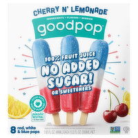 GoodPop Pops, Cherry N' Lemonade - 8 Each