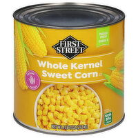 First Street Corn, Golden, Whole Kernel - 75 Ounce