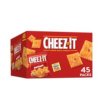 Cheez-It Cheese Crackers, Original, Single Serve - 67.5 Ounce