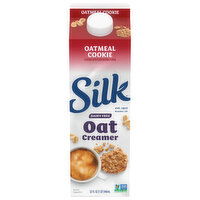 Silk Oat Creamer, Dairy-Free, Oatmeal Cookie - 32 Fluid ounce