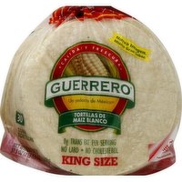 Guerrero King Size White Corn Tortillas 30 ct