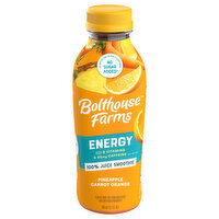 Bolthouse Farms 100% Juice Smoothie, Energy, Pineapple Carrot Orange - 15.2 Ounce