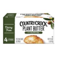 Country Crock Dairy Free Vegan Plant Butter with Olive Oil Sticks - 4 Each